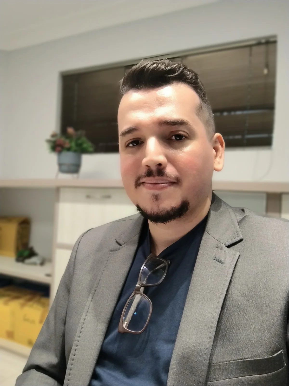 Fábio Magalhães, responsável pelo atendimento da Magalhães Precatórios